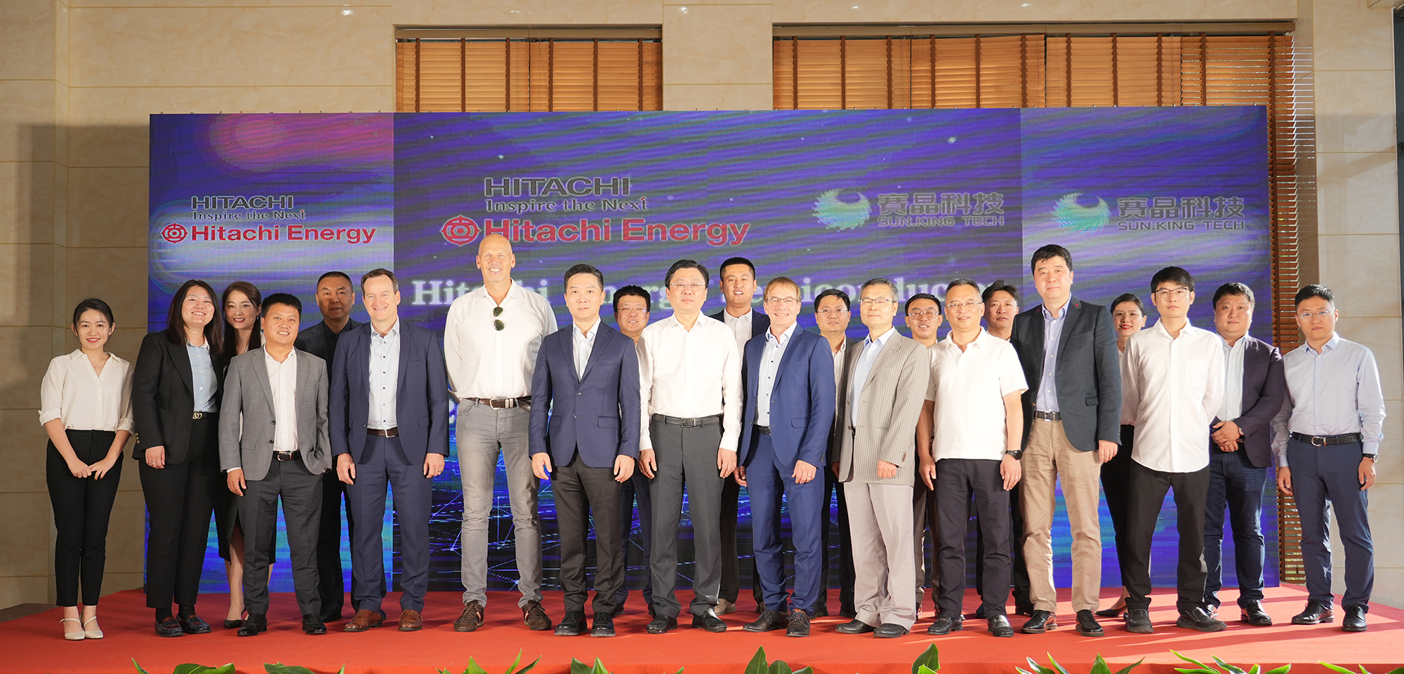 賽晶科技舉辦與日立能源半導體合作20周年慶典